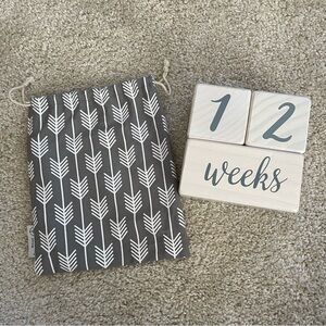 Baby Milestone Blocks